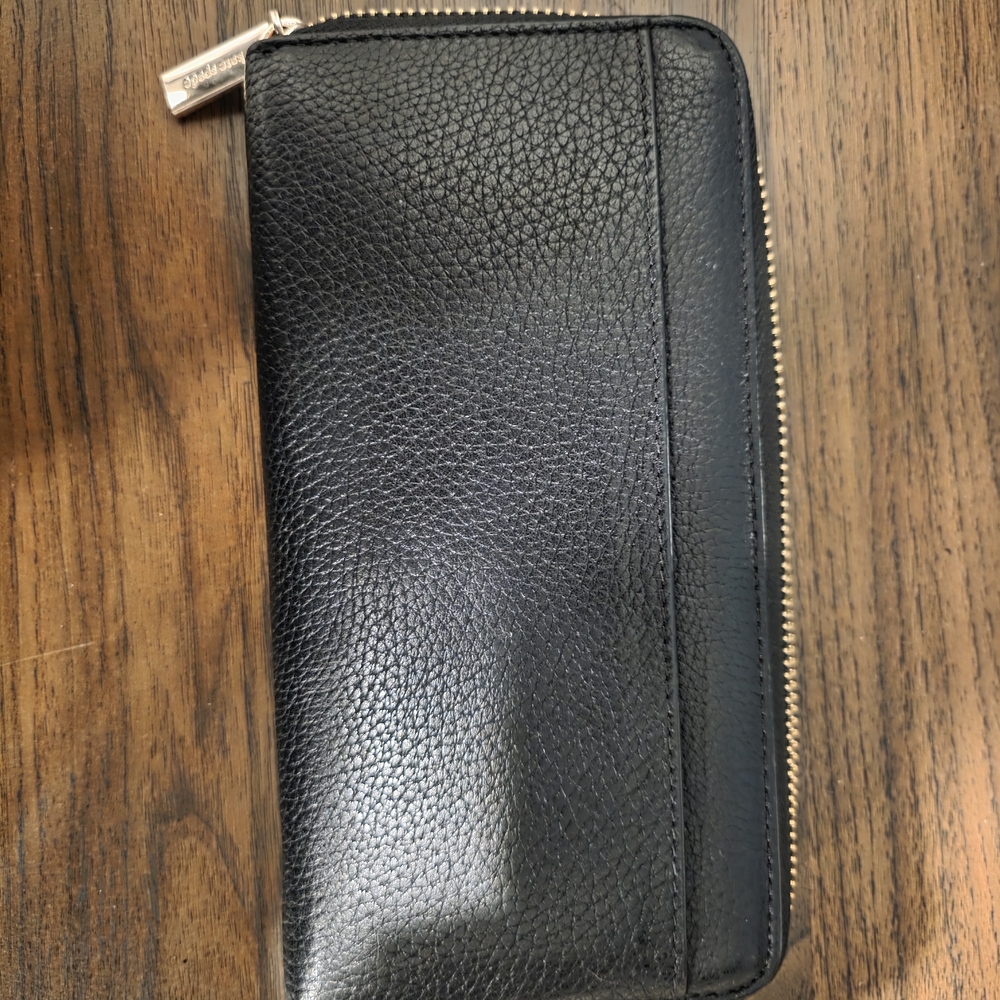 Kate Spade Black Leather Wallet - Picture 3 of 3